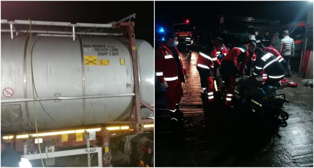 Un bărbat din Ploiești a leșinat într-o cisternă pe care o curăța. El a fost dus la spital