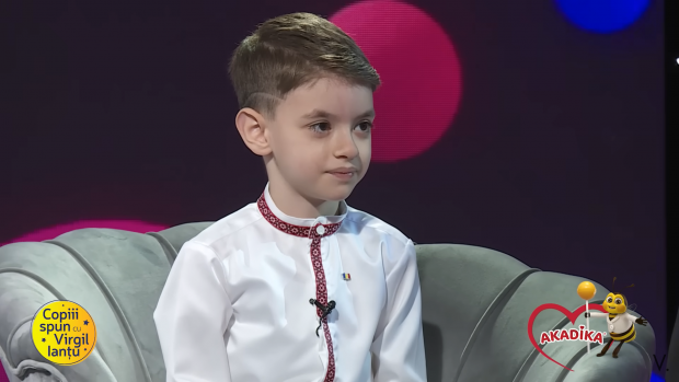 Dragostea de istorie și țară a acestui copilaș de doar 7 ani, Rareș, se transmite prin fiecare cuvânt pe care îl rostește