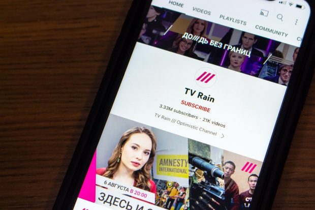 Postul rus independent Dozhd TV, amendat în Letonia din cauza modului în care a relatat despre războiul din Ucraina