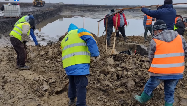 Mormânt princiar și podoabe din aur, vechi de 1500 de ani, descoperite de arheologi pe șantierul Autostrăzii A7, Ploiești-Buzău  | VIDEO