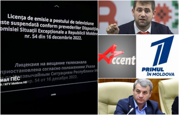 Cine sunt proprietarii oficiali ai posturilor de televiziune a căror licență a fost suspendată în Republica Moldova