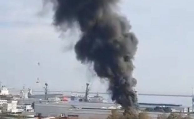 Explozie urmată de incendiu în Turcia, în portul Samsun, de la Marea Neagră