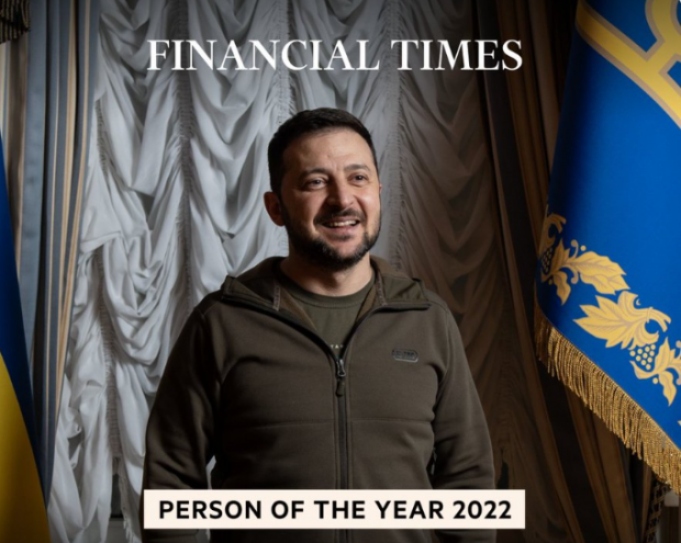 Zelenski, numit „personalitatea anului” de Financial Times: „Sunt mai mult responsabil decât curajos”