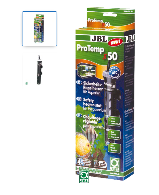 Acvariu cu pești – tot ce ai nevoie pentru un acvariu ideal - Încălzitor acvariu JBL ProTemp S50