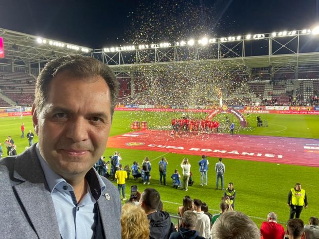 Mesaj video publicat de primarul Antal Árpád, după suspendarea meciului de la Sfântu Gheorghe: „Ură necalificată față de maghiari”