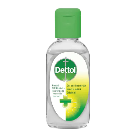 Ce nu trebuie să lipsească din geanta unei femei - Gel dezinfectant Dettol
