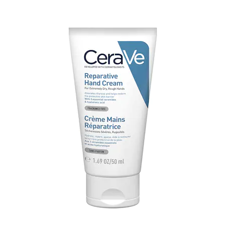 Ce nu trebuie să lipsească din geanta unei femei - Cremă reparatoare CeraVe pentru mâini uscate