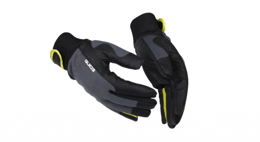 Set mănuși de iarnă impermeabile de protecție, din piele sintetică, Guide 775W, marimea L