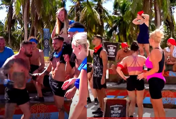Imagine Stire Tensiuni între concurenți în primul episod de la Survivor România 2023: „Faimoșii și Războinicii în primul lor joc, prima confruntare” | 2review.ro