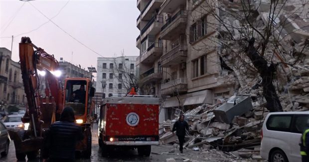 Imagini cu noul cutremur cu magnitudinea de 7,5, petrecut în regiunea Gaziantep, surprinse în direct