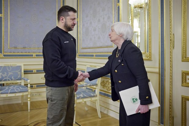 Janet Yellen, secretarul Trezoreriei SUA: Există „obstacole legale” în confiscarea activelor rusești pentru a ajuta Ucraina