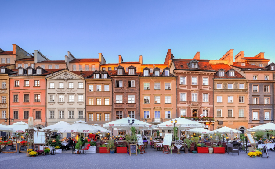 Capitalele Poloniei – Varșovia și Cracovia