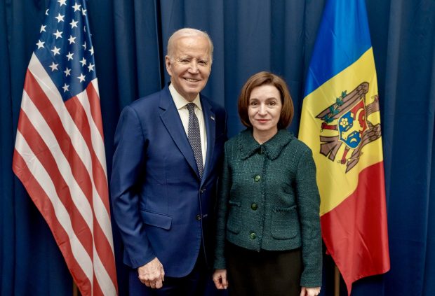 Maia Sandu, după ce s-a întâlnit cu Joe Biden în Polonia, l-a invitat în Republica Moldova. „A fost un privilegiu să-l cunosc”