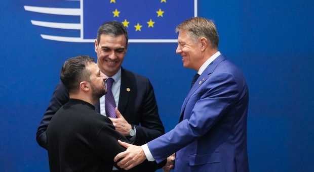 Mesajul transmis de Klaus Iohannis după întâlnirea cu Volodimir Zelenski de la Bruxelles