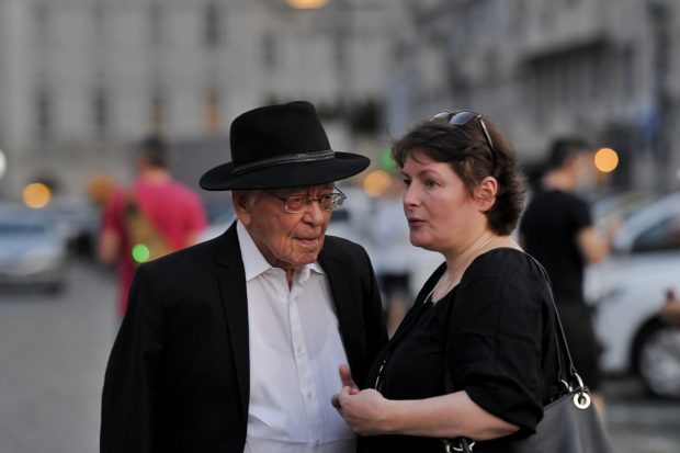 Povestea de dragoste dintre Mihai Șora și Luiza Palanciuc, cu 56 de ani mai tânără decât el. S-au căsătorit în 2014
