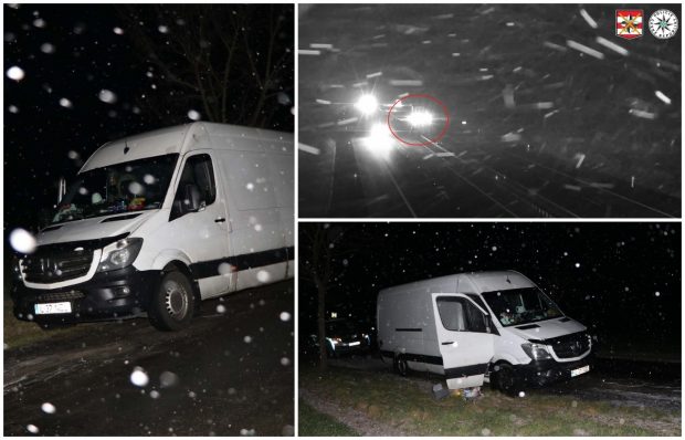 Doi șoferi români care veneau din Marea Britanie au fost jefuiți de mii de euro, în Cehia. Tâlharii le-au luat și duba, jaful a fost filmat