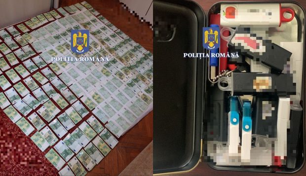 Valută din 8 țări și zeci de tablouri, găsite în urma perchezițiilor în dosarul stimulatoarelor cardiace. Despre ce sumă e vorba