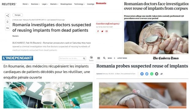 Cazul stimulatoarelor cardiace de la pacienți decedați a ajuns în presa internațională. Din Mexic, până în Australia