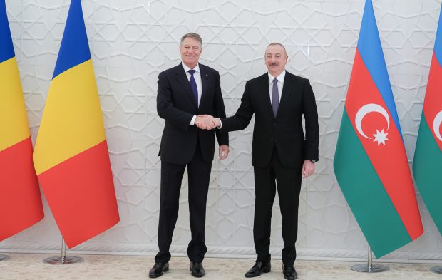 Președintele azer, după întâlnirea cu Klaus Iohannis: Vom folosi oportunitățile din România pentru a exporta gazul și pe alte piețe europene