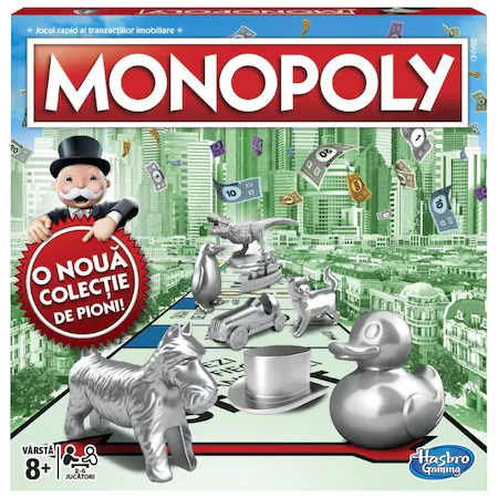 Cele mai bune jocuri pentru copii - Joc Monopoly Clasic, în română