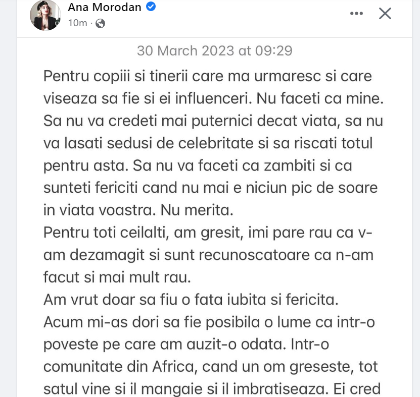 Momentul în care Ana Morodan este oprită în trafic. Doi polițiști au condus-o la mașina lor - VIDEO