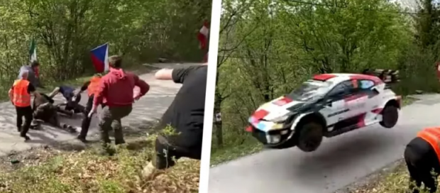 „Atenție, vine mașina!”. Mai mulți spectatori s-au luat la bătaie pe traseul Raliului Croației, chiar pe mijlocul drumului