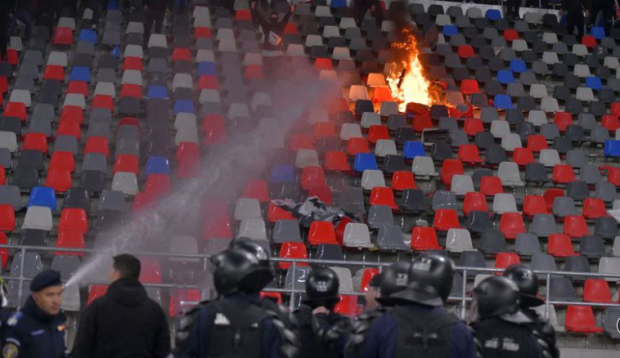 Sancțiunile dictate de Jandarmerie după CSA Steaua – Dinamo. 17 fani au fost interziși pe stadioane