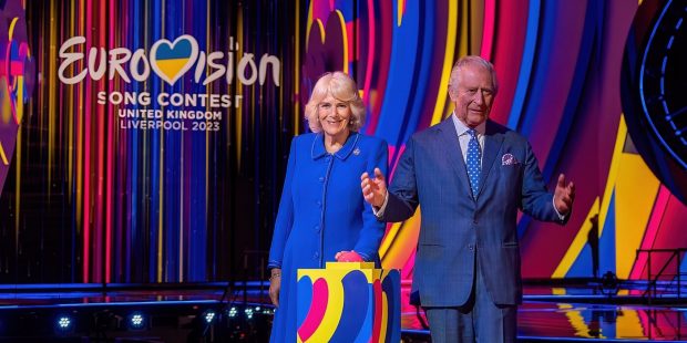 Regele Charles a inaugurat scena Eurovision 2023 de la Liverpool: „Voi urmări concursul și voi face galerie”