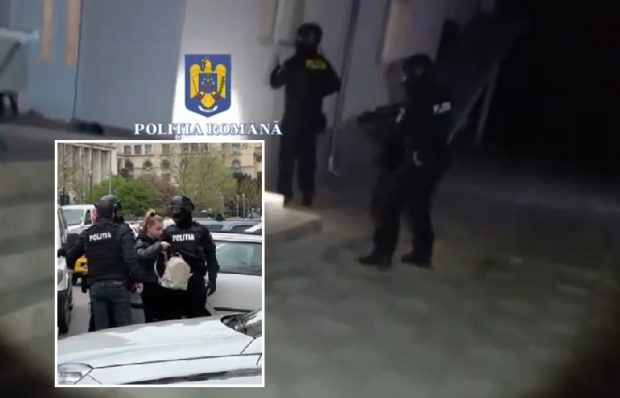 Tânăra care a furat jumătate de milion de euro dintr-un seif din București, ajutată de un bărbat, adusă la audieri. Banii nu au mai fost găsiți