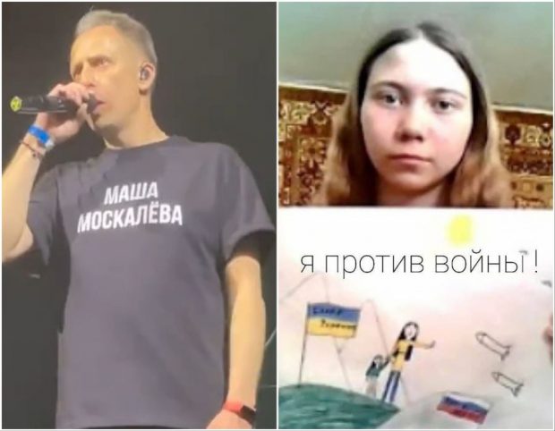 Cunoscut muzician din Rusia, protest pe scenă pentru Mașa, fetița care a făcut un desen antirăzboi: „Fiți îngroziți de ce i s-a întâmplat”