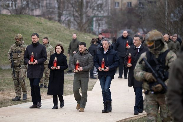 Mesajul lui Volodimir Zelenski, la un an de la masacrul din Bucha: „Vom elibera toate teritoriile noastre”