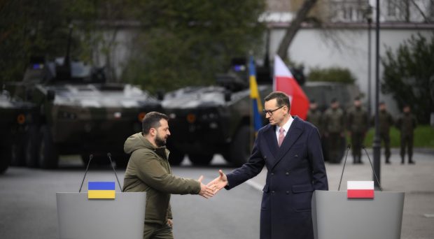 Volodimir Zelenski susține că Ucraina şi Polonia au găsit o soluţie pentru a calma furia fermierilor polonezi provocată de cerealele ucrainene