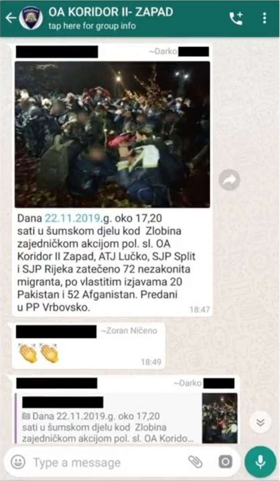 În interiorul grupului secret de WhatsApp al Croației: Oficiali de rang înalt știau de operațiunile ilegale de la graniță și abuzurile asupra refugiaților