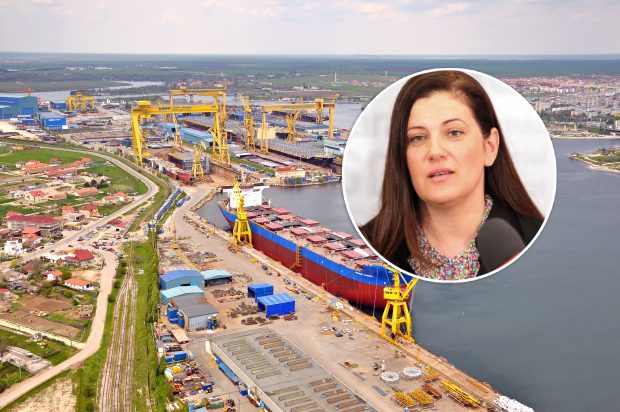 Politizarea economiei de stat, recunoscută sincer. Șefa femeilor PSD Călărași spune că nu știe cu a fost pusă în fruntea Șantierului Naval 2 Mai: „Eu nu ştiu ce înseamnă activitatea şantierului naval”