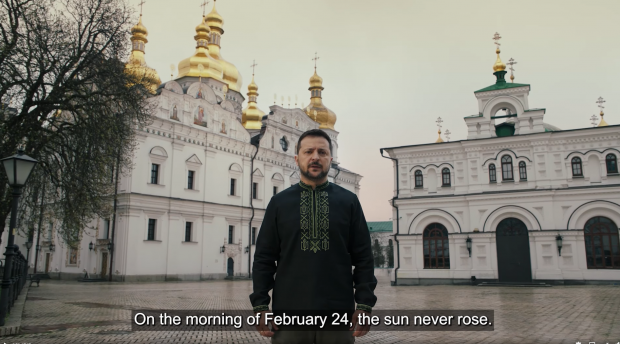 Volodimir Zelenski le-a promis ucrainenilor, în mesajul său de Paște, victoria binelui şi a dreptăţii: „Războiul nu ne poate distruge”