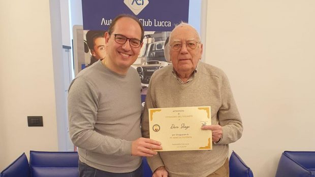 La 99 de ani, italianul Divo Stagi și-a reînnoit permisul de șofer: „N-am avut niciun accident în peste șapte decenii”
