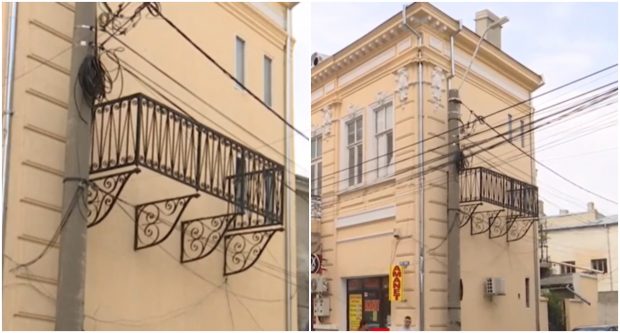 Un balcon fără ușă și podea din Brăila, viral pe internet. Reacția localnicilor: „Bun arhitect, doar scaunele lipsesc”