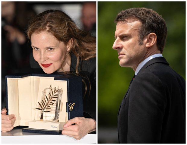 MOMENT DE ȘOC LA CANNES: Cineasta Justine Triet l-a atacat pe Macron cu trofeul în brațe: „Țara a fost traversată de o contestare puternică și unanimă a reformei pensiilor, care a fost negată și reprimată într-o manieră șocantă”