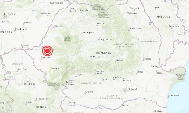 Cutremur cu magnitudinea de 4,9 în Arad, la 2 km adâncime. Seismul, urmat de 5 replici. Mesajul directorului INFP