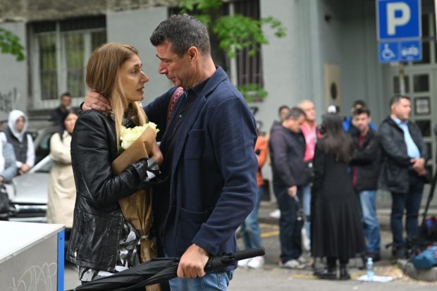 Soția antrenorului de volei de la Zalău a cărui fiică a fost ucisă de un coleg de 13 ani, la Belgrad: „Suntem atât de fericiți pentru toți cei care au reușit să se salveze”