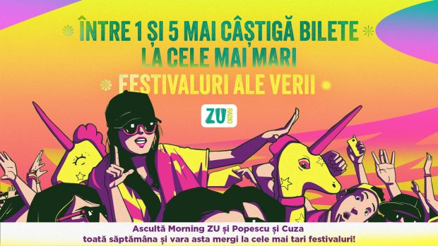 Ascultă Radio ZU și mergi la cele mai mari festivaluri din vara lui 2023