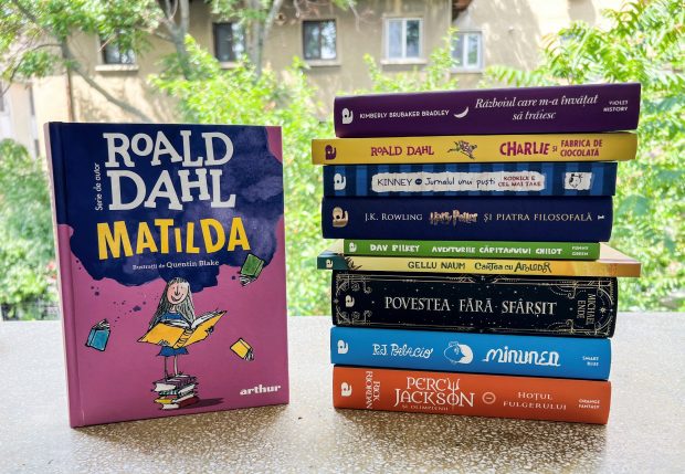 Top 10 cele mai vândute titluri Arthur în luna aprilie