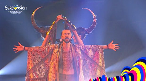 Finala Eurovision 2023. Reprezentantul Republicii Moldova și-a susținut numărul și a strigat, la final, „Moldova is Europe”. LIVE