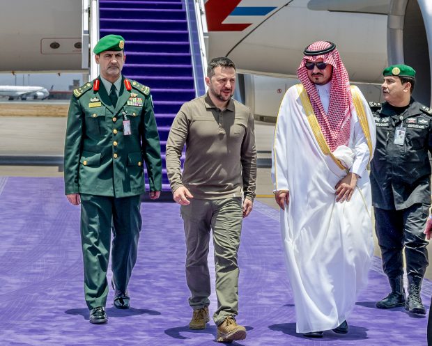 Volodimir Zelenski cere sprijin pentru planul său de pace țărilor participante la summitul Ligii Arabe