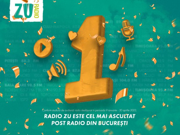 Radio ZU continuă să fie Numărul 1. România simte, ascultă și este ZU!
