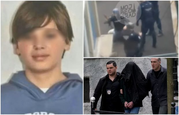 Momentul când elevul de 13 ani care și-a ucis opt colegi într-o școală din Belgrad a fost arestat a fost filmat. Primele declarații ale băiatului criminal