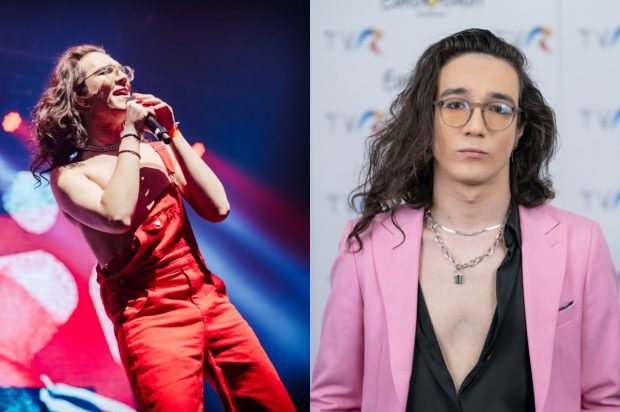 Cine e stilistul care l-a îmbrăcat pe Theodor Andrei la Eurovision 2023. Aparițiile lui au fost aspru criticate de unii fani