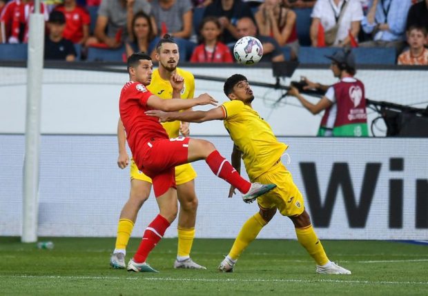 România, egal cu Elveția, în preliminariile EURO 2024. Două goluri marcate în prelungiri de Mihăilă