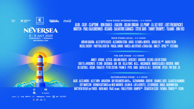 Lineup complet la Neversea și programul pe zile pentru cel mai așteptat festival de pe plajă, din Europa