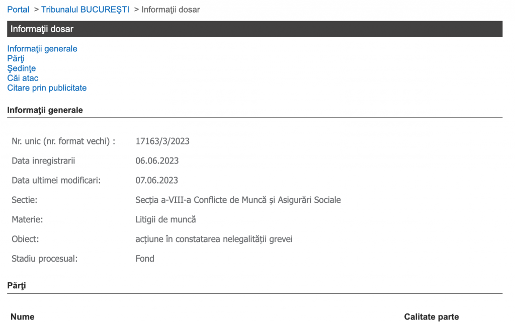 O consilieră ANAF a cerut în instanță constatarea ilegalității grevei profesorilor. Când se judecă?